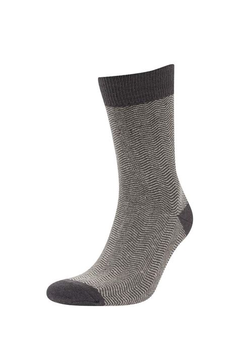 Sans Couleur Homme Lot De Paires De Chaussettes Longues En Coton Pour