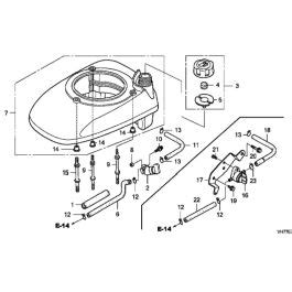 Fan Cover For Honda HRX537C1 TDEA Lawn Mower L S Engineers