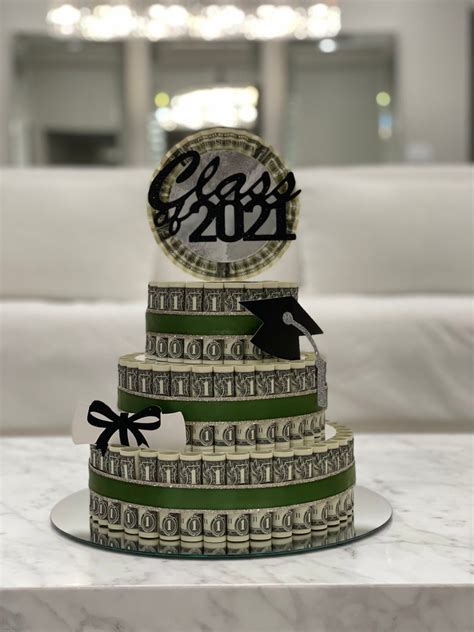 Graduation Money Cake Etsy