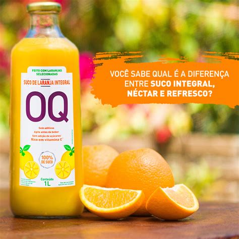 O Que É Suco Integral - Você sabe qual a diferença entre suco integral, néctar e refresco? - OQ ...