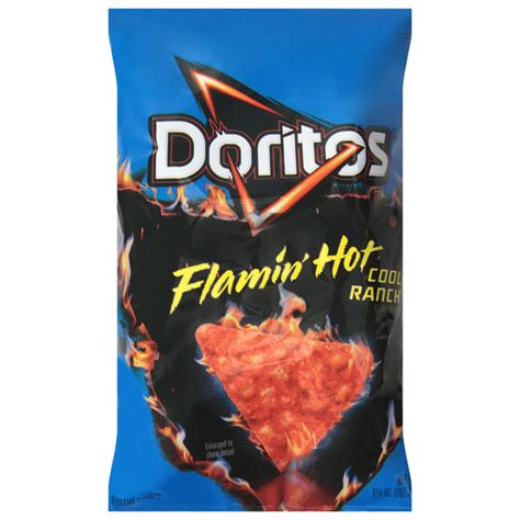 Doritos Tortilla Chips Flamin Hot Cool Ranch Oz Delivery Or Pickup Near Me Instacart