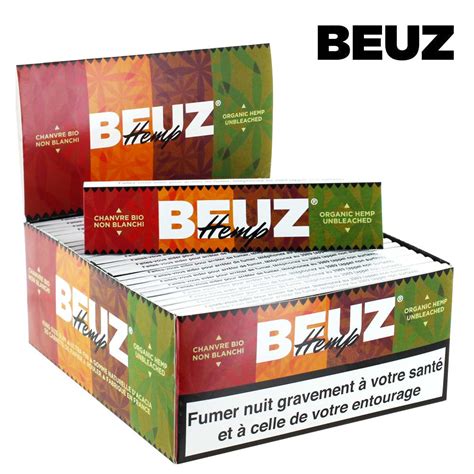 Feuilles à rouler BEUZ Slim Hemp x50 Feuilles slim Mistersmoke