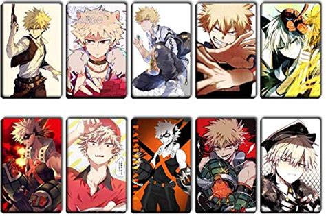 Buy Goth Perhk 10pcsset My Hero Academia Card Stickers Boku No Hero