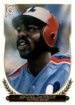 Topps Gallery Hall Of Fame Gallery Hof Andre Dawson