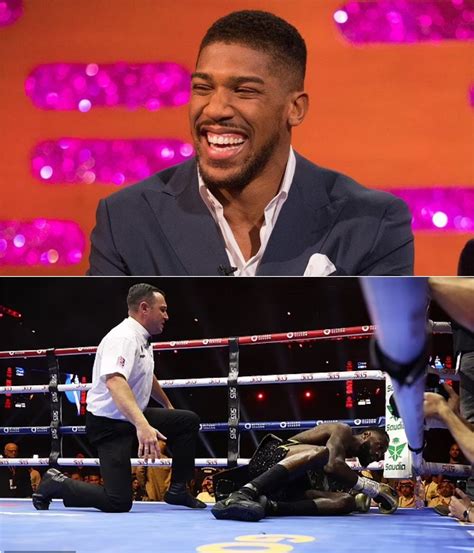 Anthony Joshuas Candid And Fiery Reaction To Deontay Wilders Shocking