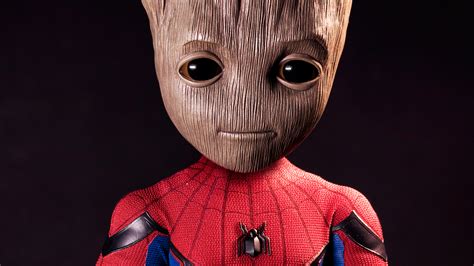 1280x800 Spider Groot 720p Hd 4k Wallpapersimagesbackgroundsphotos