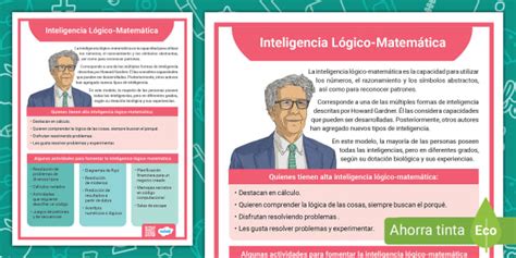 P Ster Inteligencia L Gico Matem Tica Profesor Hizo