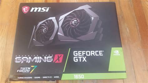 [SATILDI] MSI Geforce GTX 1650 GAMING X | DonanımHaber Forum
