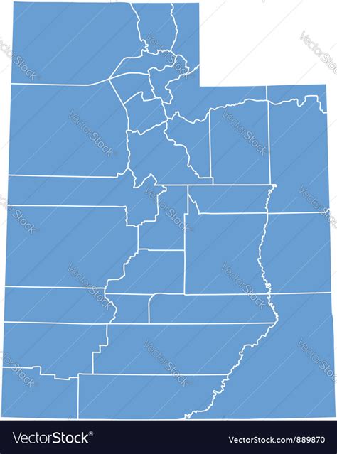 Utah State Zip Code Map