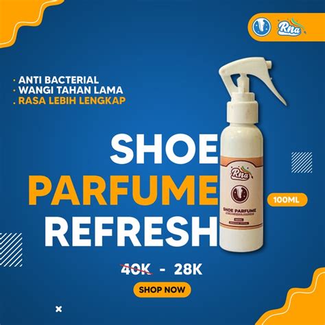 Jual Parfum Sepatu Sneakers Anti Bakteri Dan Bau Ml Multifungsi