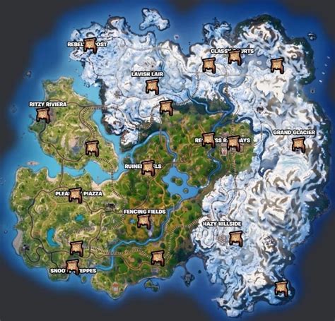 Fortnite Chapter Season Bounty Board Locations And Where To Find Them