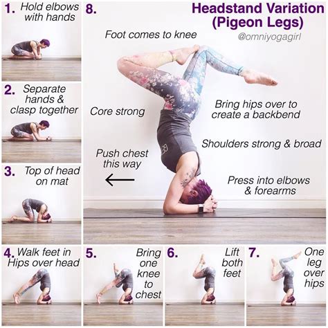 Headstand Yoga Variations