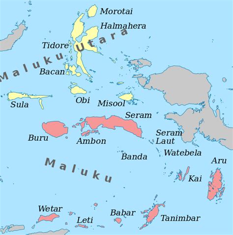 Mengenal Letak Batas Laut Pulau Papua Dan Maluku Wilayah Di The Best