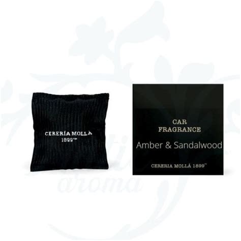 Difusor Coche Amber Sandalwood Cereria Moll