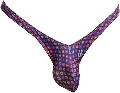 Daniel Alexander Mens Printed Design Sexy Stylish Thong Low Rise Ed Bikini Hot G String