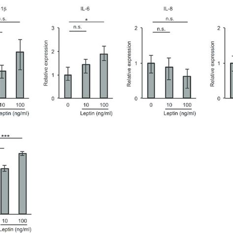 Effect Of Leptin On Il 6 Expression In Human Lymphatic Endothelial