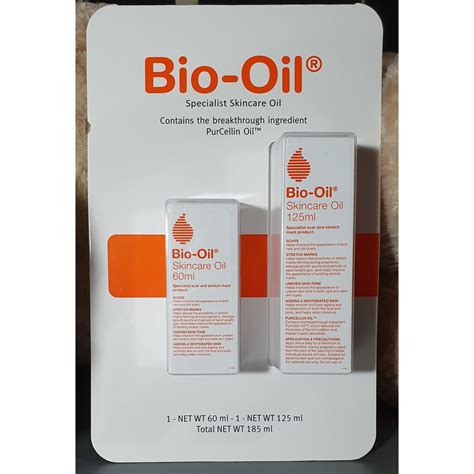 Bio Oil Specialist Skincare Oil Pack Of 2 125ml 60ml Shopee