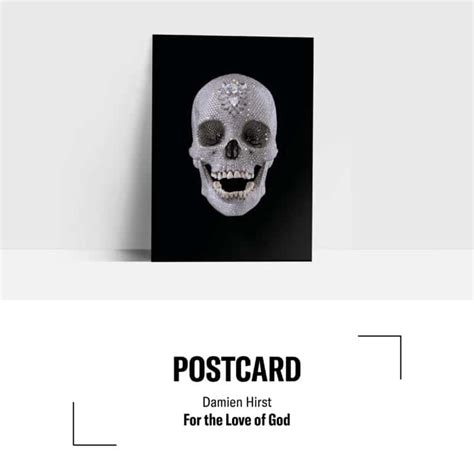 Postcard For The Love Of God MUCA Webshop