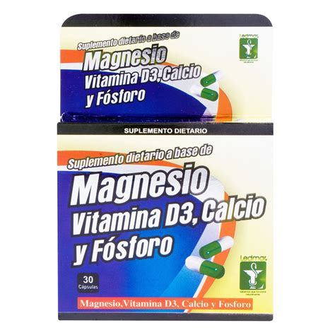 CLORURO DE MAGNESIO 30 CAPSULAS X 30 UND Droguerias Patria