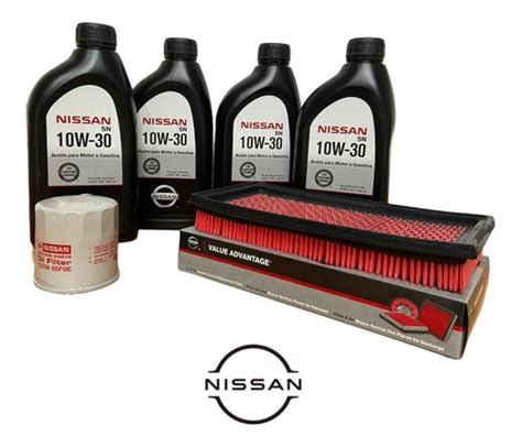 Kit Afinacion Versa March Note Aceite Nissan Original W Env O Gratis