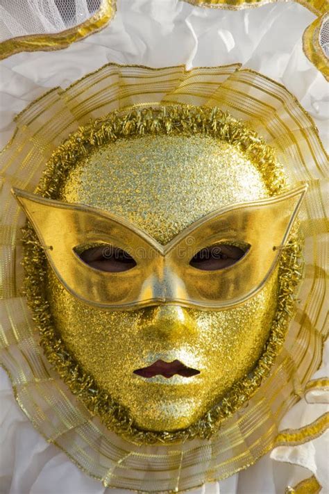 Traditional Venetian Carnival Mask Stock Image Image Of Closeup