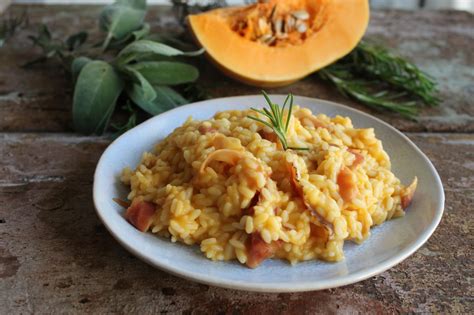 Risotto Con La Zucca E Speck Croccante Ricetta Cremosa