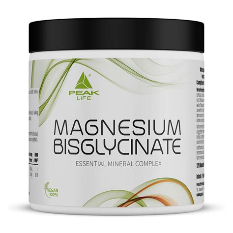 Peak Magnesium Bisglycinat 120 Kapseln 1111189072