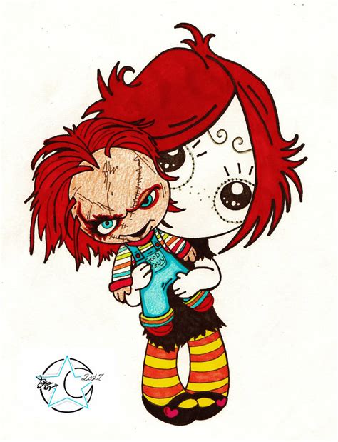 Chucky Doll Drawing | Free download on ClipArtMag