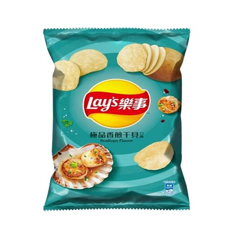 Lays Scallops Flavor 34g Taiwan Exotic Club Co