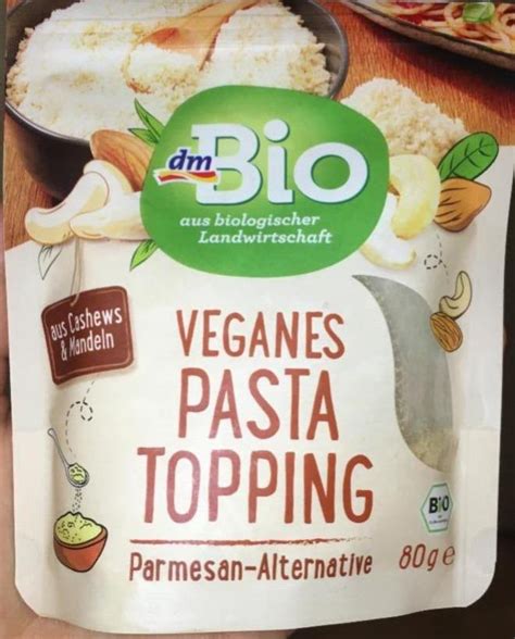 Veganes Pasta Topping Dmbio Kal Rie Kj A Nutri N Hodnoty