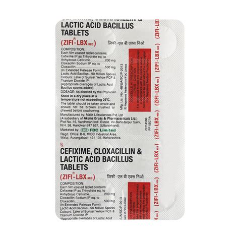 Zifi Lbx Neo Tablet S Buy Medicines Online At Best Price From