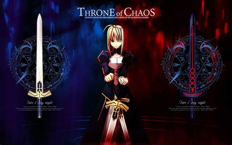 720P free download | Throne of Chaos, saber, red, swords, dark saber ...