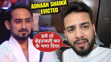 Elvish Yadav Reaction On Adnaan Shaikh Eviction From Bigg Boss Ott 3