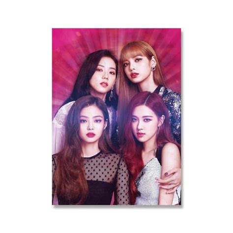 Black Pink Poster - Music Star Printed Poster For Home Decoration - ®Blackpink Store