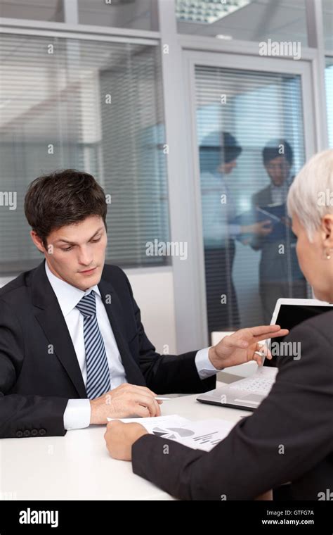 Job Interview Stock Photo Alamy