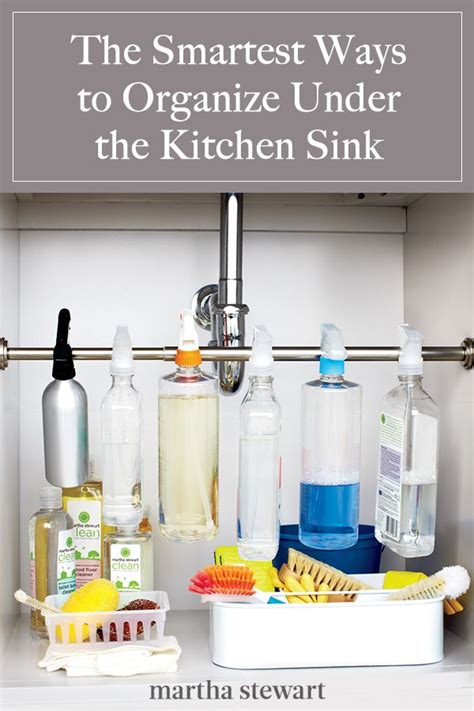 Learn How To Organize The Space Beneath Your Kitchen Sink Kitchen