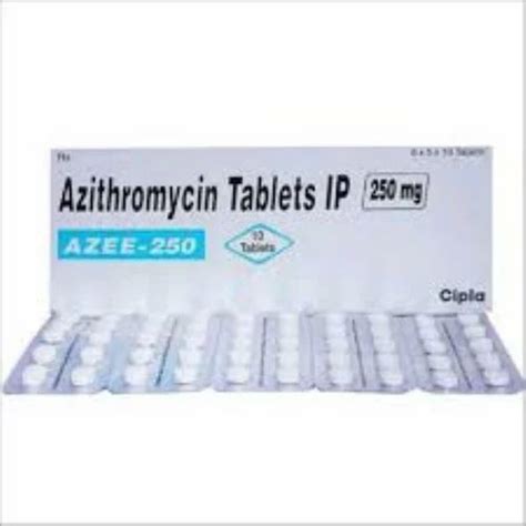 Azee Mg Azithromycin Tablets At Rs Strip Of Tablets