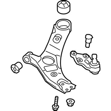 545002P200 Genuine Kia Arm Complete Front Lower