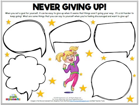 Never Giving Up!