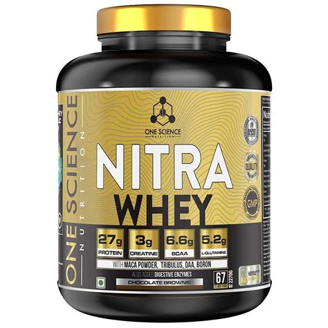 One Science Nitra Whey 227 Kg 5 Lb Powergenx