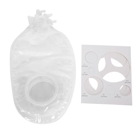 Twopiece Urinary Colostomy Pouch Bag Disposable Ostomy Bags With