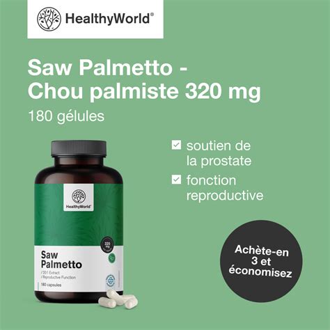 Saw Palmetto Palmier Nain Mg G Lules Futunatura Fr