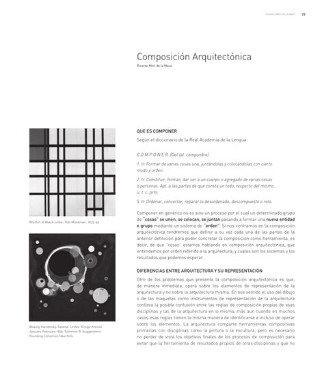 Pdf Composici N Arquitect Nica