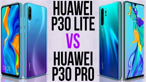 Huawei P30 Lite Vs Huawei P30 Pro Comparativo YouTube