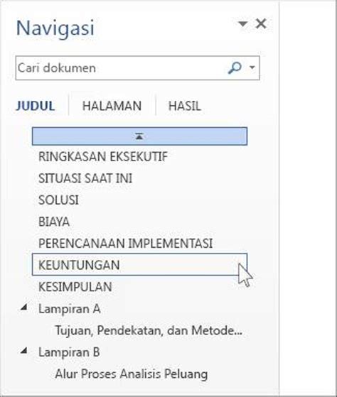 Cara Membuat Bab Dan Sub Bab Di Word Secara Otomatis