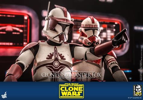 Hot Toys Star Wars The Clone Wars TMS103 Clone Commander Fox 1 6th Scale Figure Sugo Toys