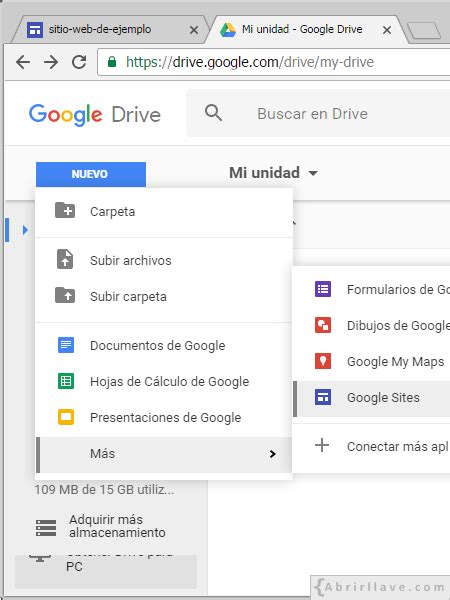 Crear Un Sitio Web Tutorial De Google Sites Abrirllave