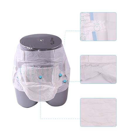 China Disposable Incontinence Adult Diaper In Bulk Package For Elderly People With Super