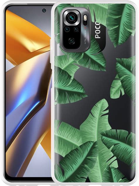 Poco M5s Hoesje Palm Leaves Designed By Cazy Bol