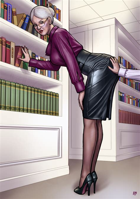Library Lady By Sleinadflar Hentai Foundry